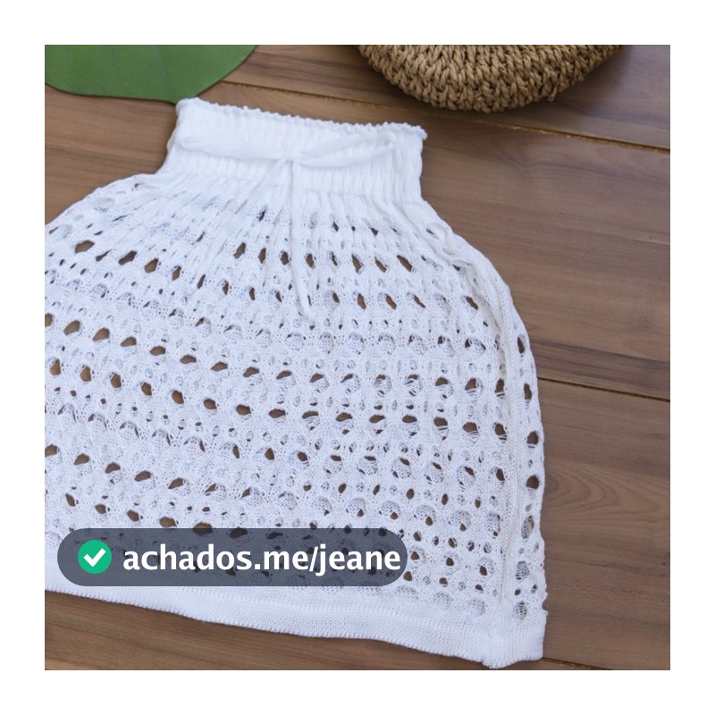 saída de praia saia curta tricô lindas cores verão moda praia