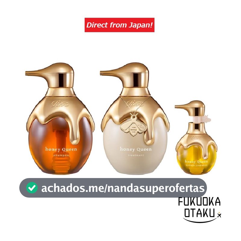 ReFa Honey Queen Hair Care Series Made in Japan cuidado capilar mel reparação danos【Direto do Japão】
