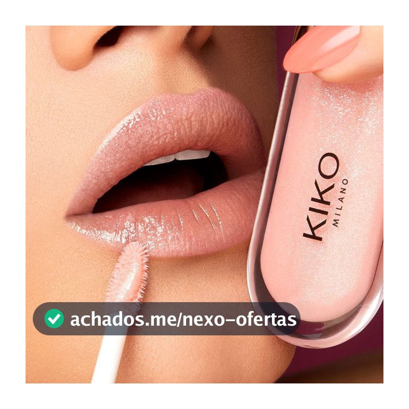 3D Hydra Lipgloss, Gloss Hidratante Para Os Lábios, Com Efeito 3D KIKO MILANO