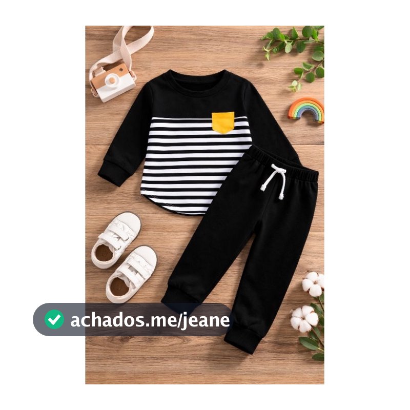 Conjunto Bebe Listrado
