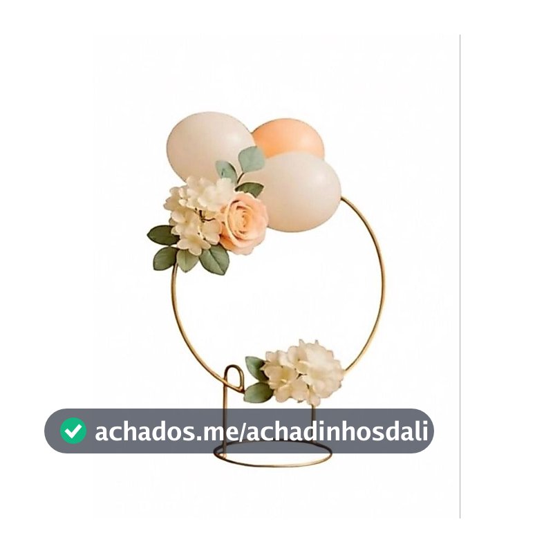 mini arco para festa decoração 50×50 por 63 de altura