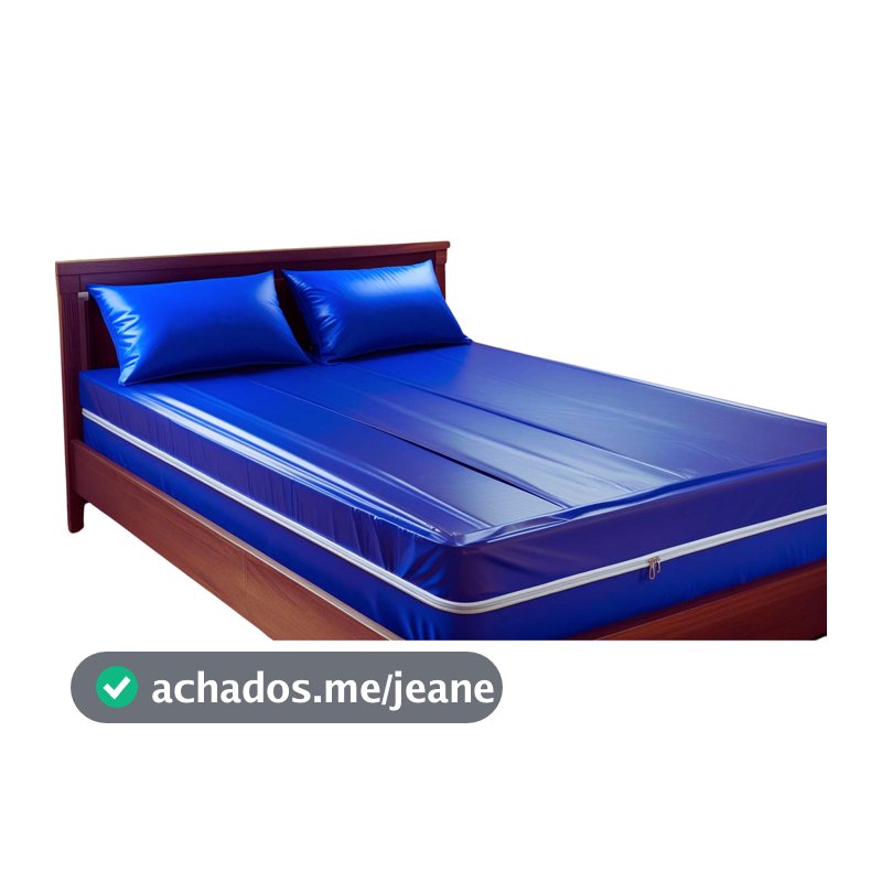Capa de Colchão Impermeável Hospitalar Protetor de Colchão Casal Anti Alérgica Anti Ácaros
