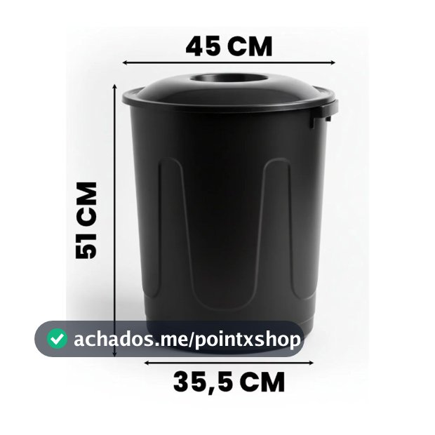 Cesto de Roupa 60L com Tampa Grande Organizador Casa Utilidades Variedade de Cores