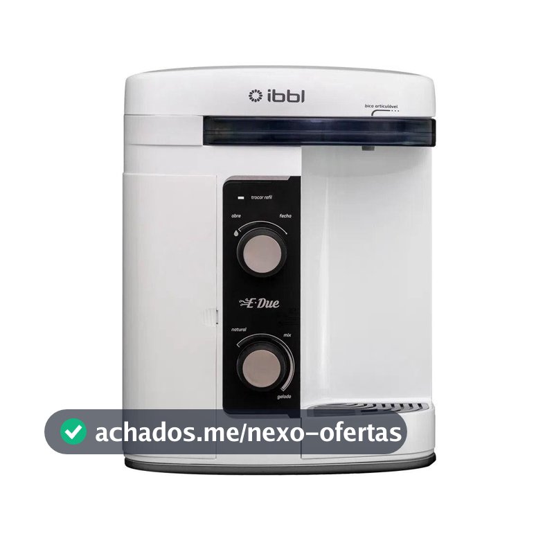 Purificador de Água Ibbl E-Due Branco Bivolt 79013001