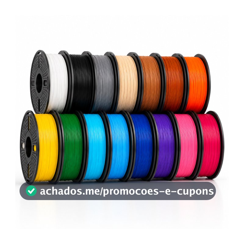 Filamento Impressora 3d Print Pulse PET G 1.75mm Importado Alta Qualidade