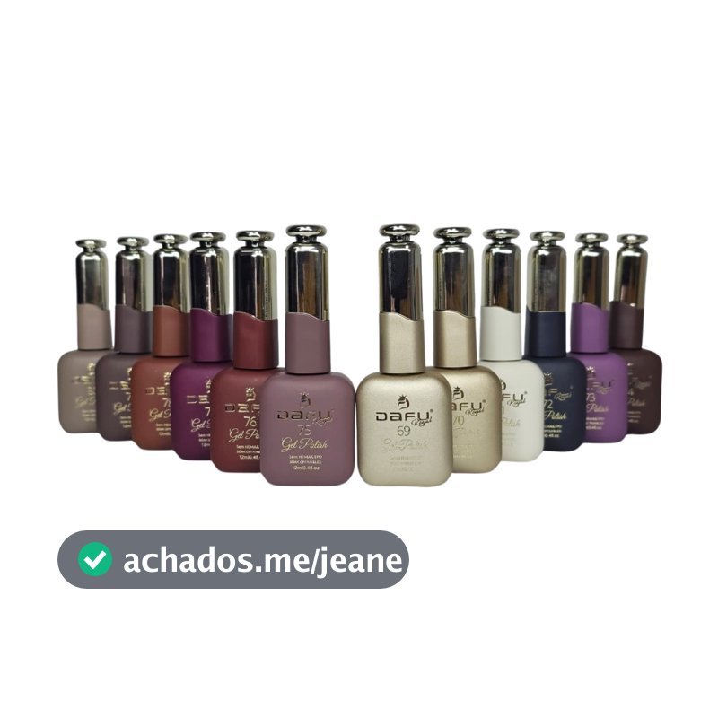 Esmalte em Gel Coleção Infinito Glow (Sem TPO) 12ml - Dafu Royal