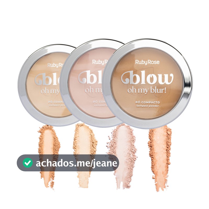 Po Compacto Ruby Rose Linha BLOW Oh My Blur HBM405
