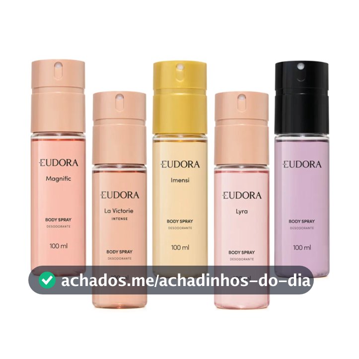 Body Spray Eudora Feminino