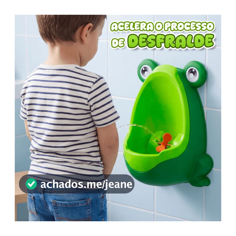 Mictorio Sapinho Infantil Troninho Penico Menino