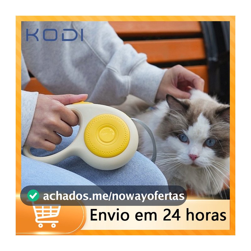 Guia Retrátil 5 ou 3 Metros Com Botão De Controle Para Regulagem Pet Cachorro Passeio Linha Z15/Z16