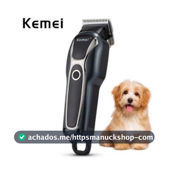 Maquina Tosa Cães E Gatos kemei pet Profissional aparador de pelos pets original kemei 1991 - 100/220v bivolt