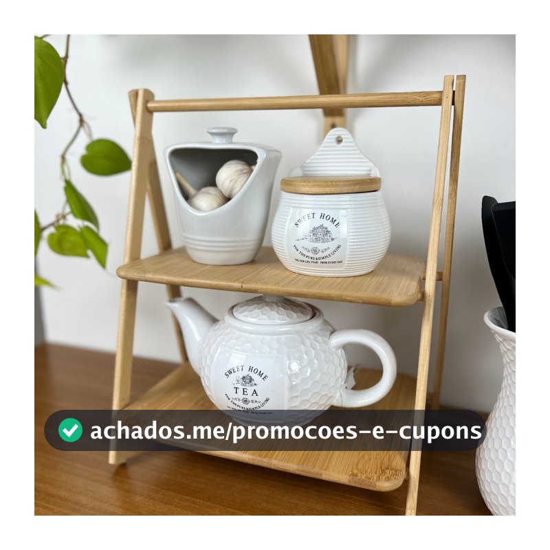 Organizador de Bambu 2 Andares
