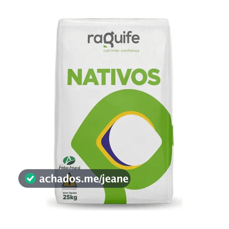 Ração Peixes Nativos Raguife 6-8mm 28% Proteína 25kg Alimento Peixe Lago Doce