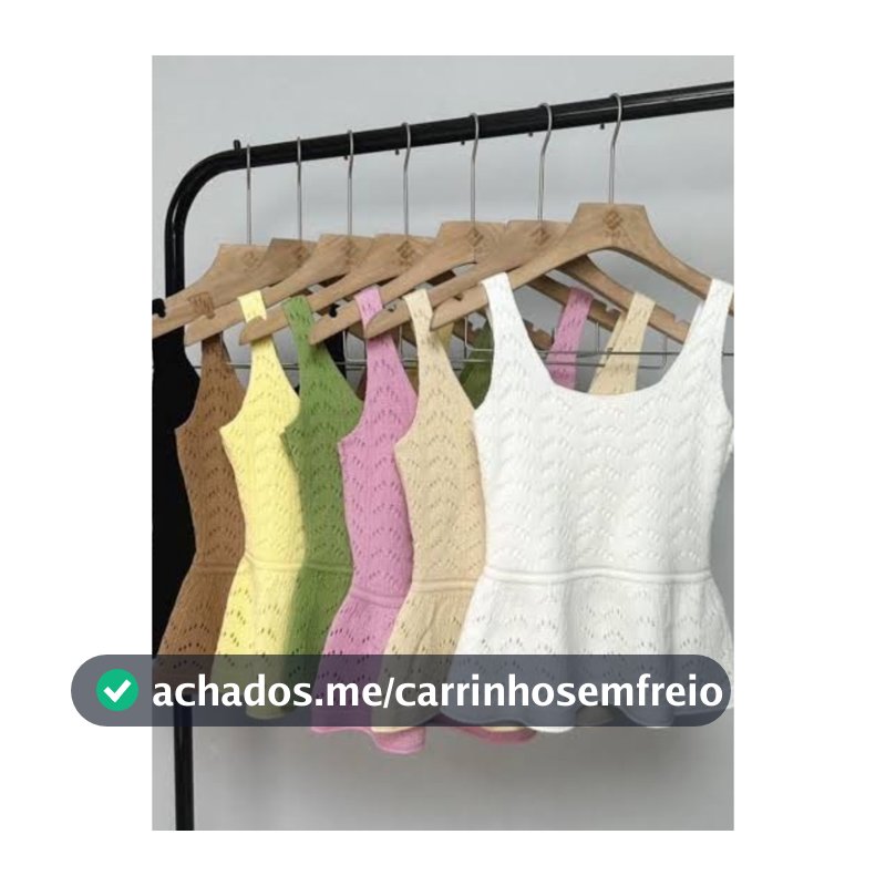 Bata Rendada Blusa Feminina Babado Regata Blusinha Tricot Verão Modal Peplum Rodadinha Copa Brasil