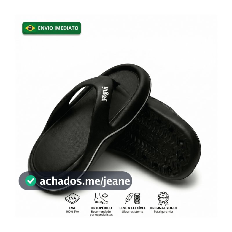 [Original] Chinelo Ortopédico Top Comfort Yogui