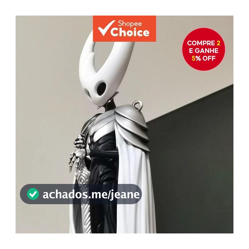 25CM Estátua DE Figura DO Cavaleiro OCO Silksong REI Pálido Modelo Brinquedos DE Jogos Para Coleção