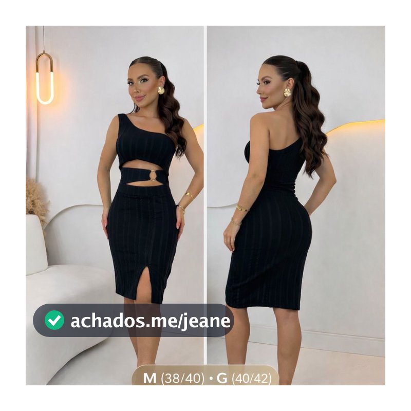 Vestido Feminino Fenda Com Bojo Nula Manga Montaria PREMIUM