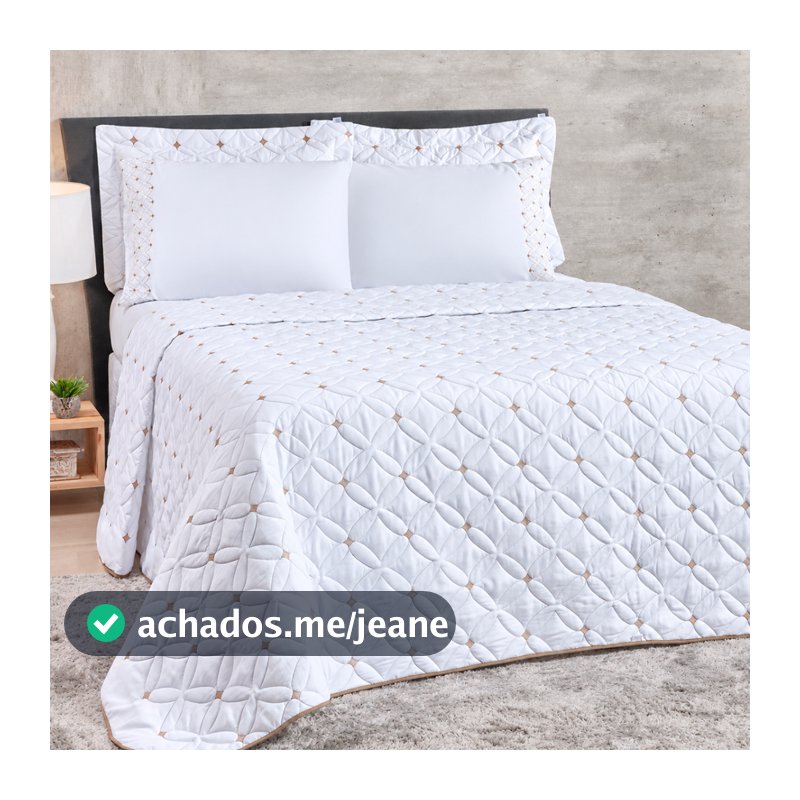 Cobre Leito Luxo 06 Peças 200 Fios Jogo De Cama Percal Bordado Super King Queen Casal