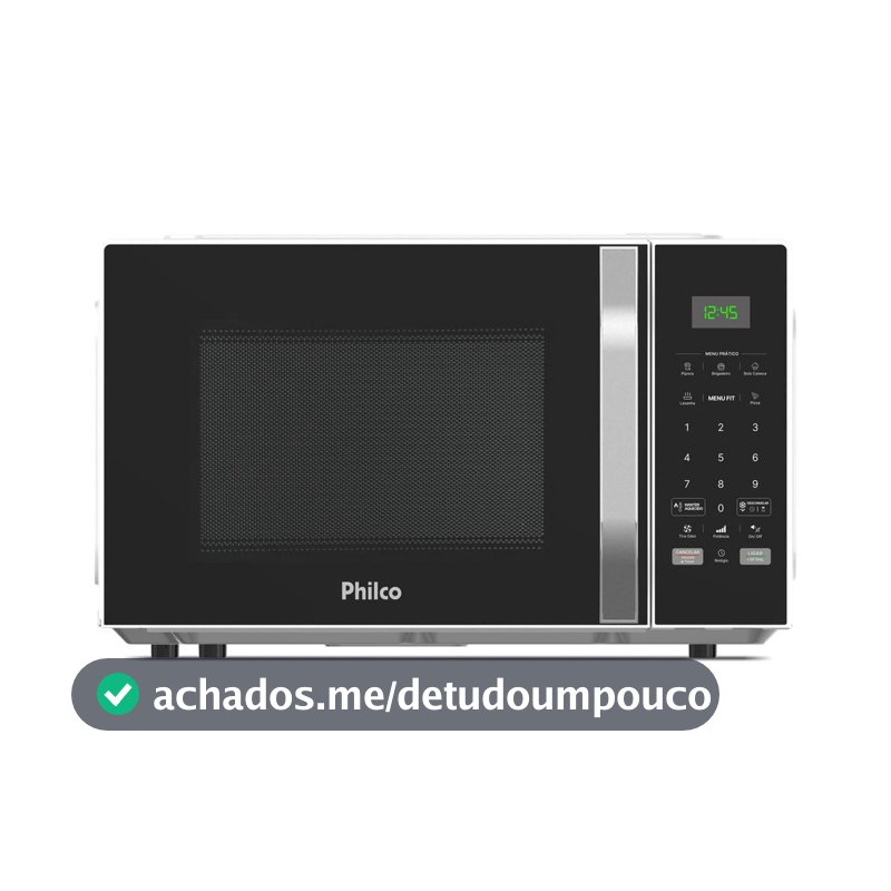 Micro-ondas Philco 25L Função Tira Odor 1100W PM27