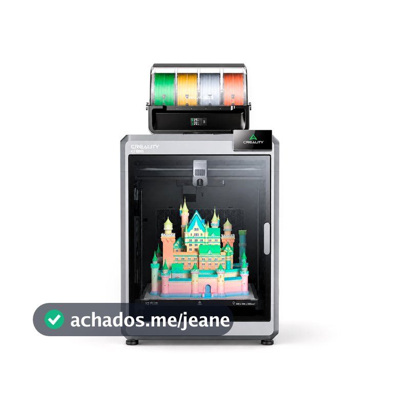 Impressora 3d Creality K2 Plus Combo Nivelamento Automático Bivolt
