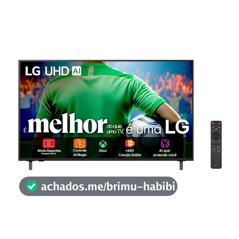 Smart TV LG 65" LED, UHD 4K, 60 Hz, a7 AI Processor 4K Gen8 -  65UA8550PSA