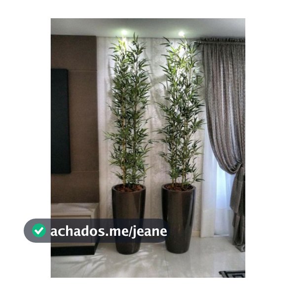 planta bambu artificial 1 unidade de 1mt Altura/ vaso não acompanha