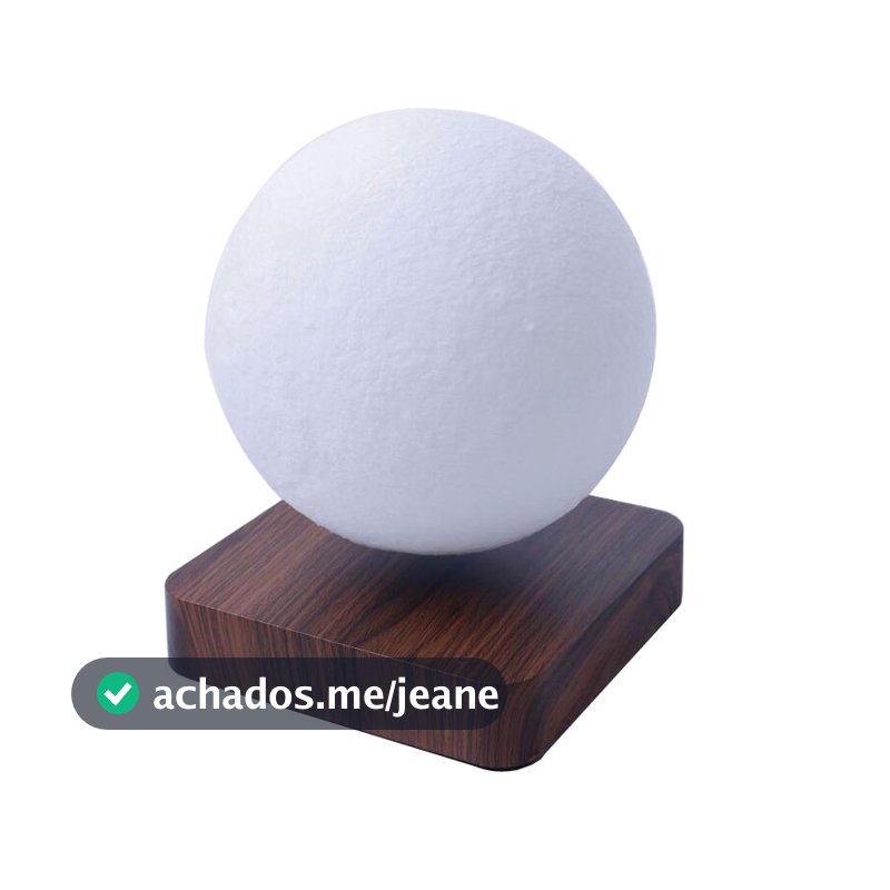 Nova Impressão 3D LED Luz Nocturna De Leds Lâmpadas Lunares De Levitação Magnética De Palha De Toque 3 Cores Flutuantes Rotativas De Atmosferas