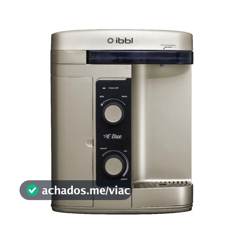 Purificador de Água Ibbl E-Due Prata Bivolt 79073001
