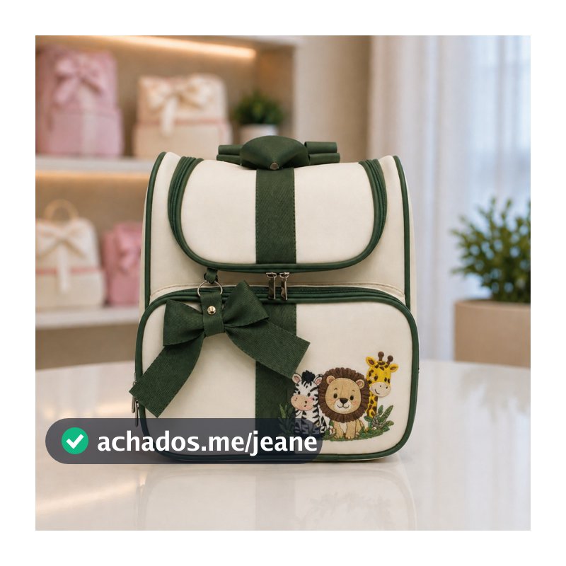 Mochila Multiuso Maternidade Luxo Menino/Menina