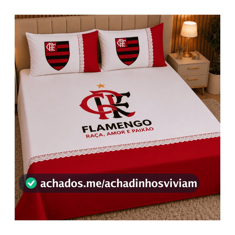 LENÇOL DE TIME PARA CAMA DE CASAL – Jogo de Cama Time - Colcha Solteiro e Casal | COLCHA SEM BABADO CASAL E SOLTEIRO