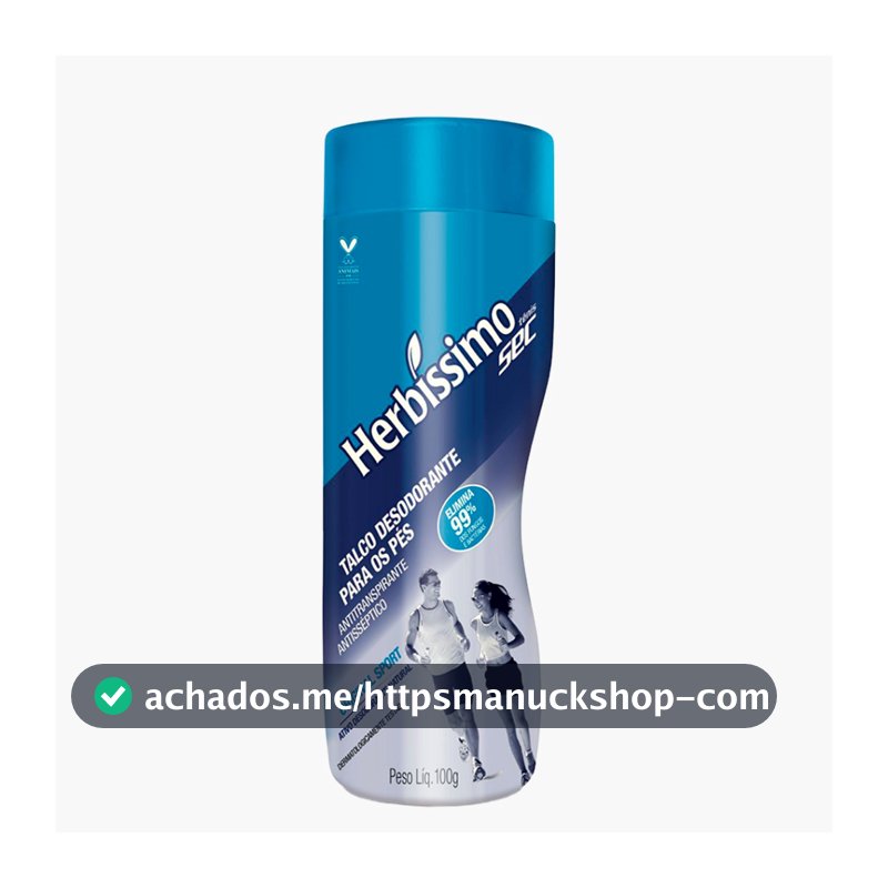Talco Herbíssimo SEC Tradicional 100g