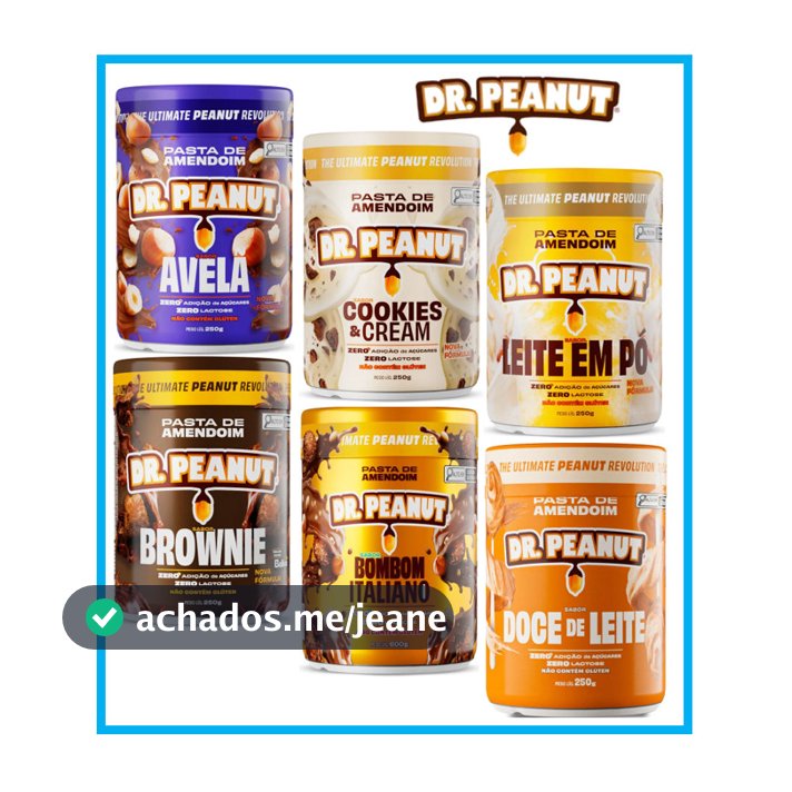 KIT 3 PASTAS DR.PEANUT 250G
