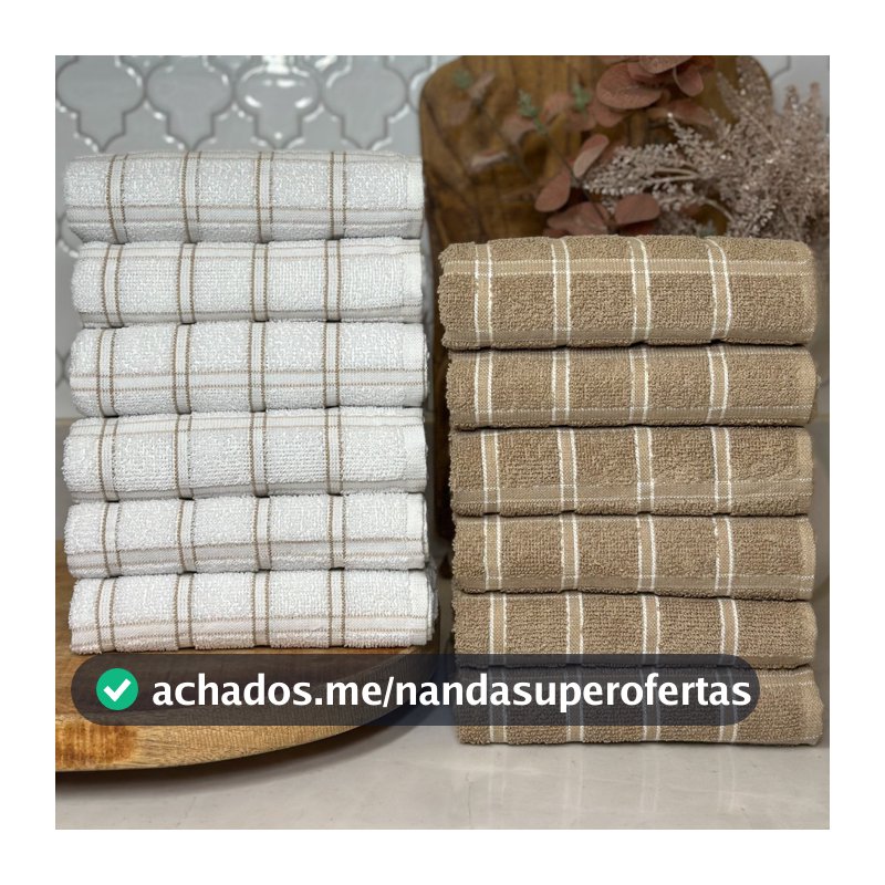 Kit Jogo Pano De Prato Cozinha Copa Cheff Algodão Sortidos