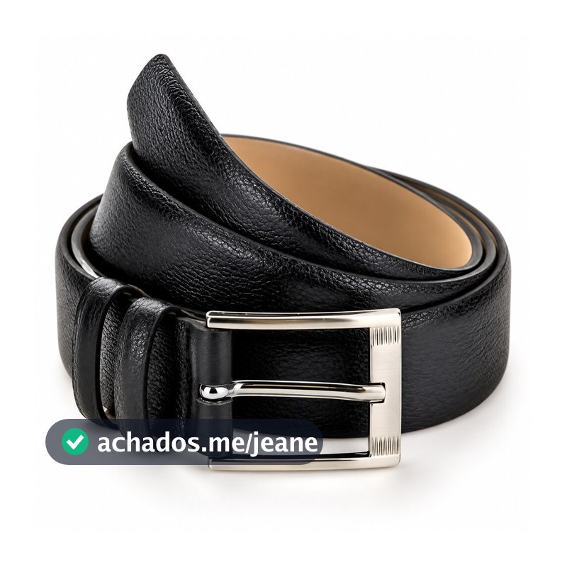 Cinto Masculino Social Fasolo Couro Legítimo Fasolo Original Original Social Vários Tamanho Presente