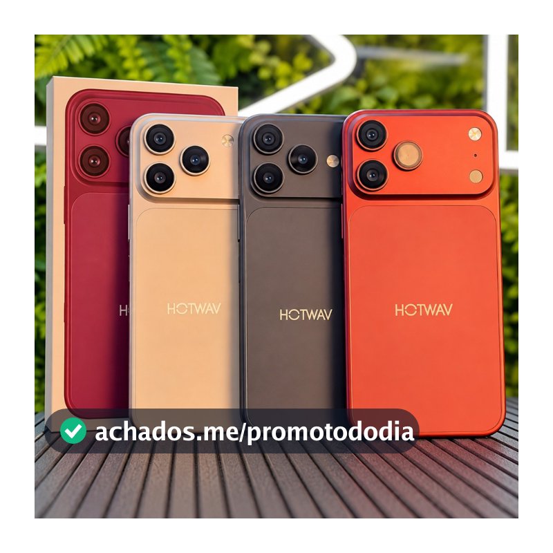 Celular Smartphone HOTWAV A17 | A18 Pro Max Dual SIM Tela 6,75" Bateria 5160mAh Original Lacrado