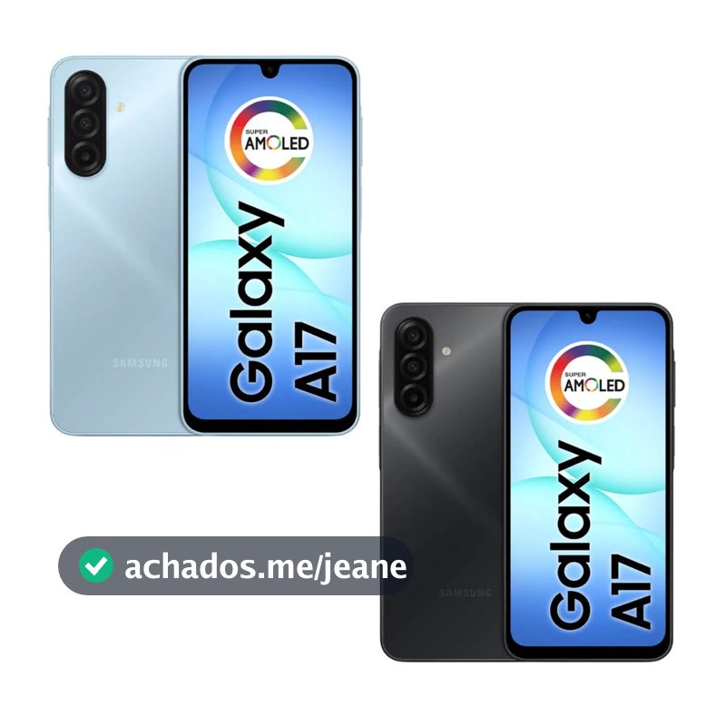 Celular Samsung Galaxy A17 128gb, 4gb Ram, Câm De 50mp, Tela De 6.7