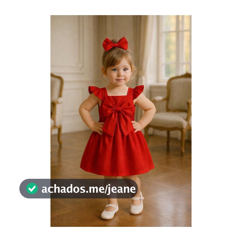 Vestido Infantil Menina | Roupa Infantil (1, 2 e 3 anos)