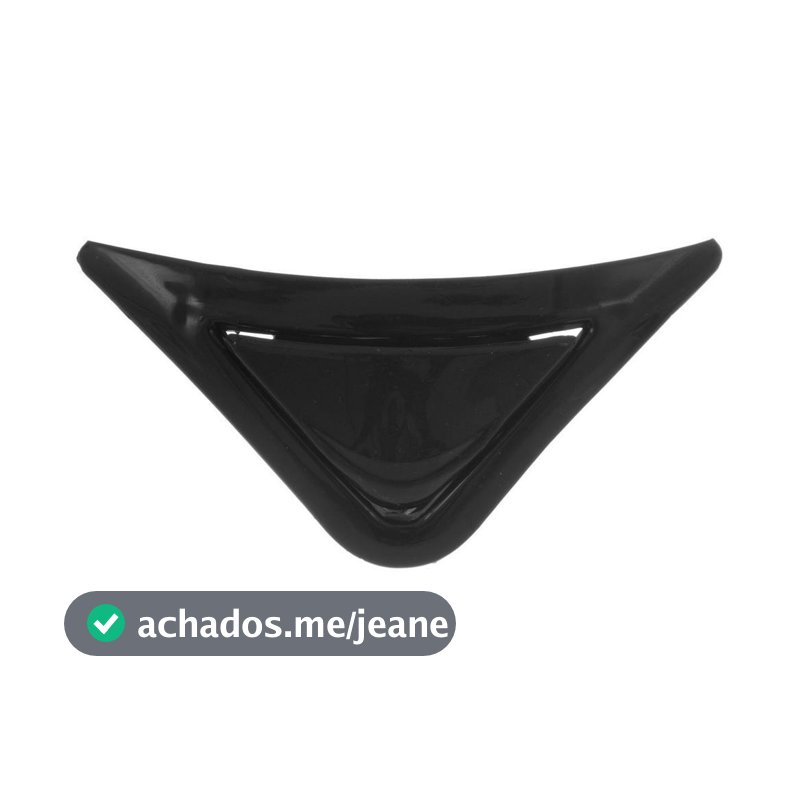 Entrada de Ar Inferior do Capacete Evolution G3 G4 G5 G6 G7 Preto Pro Tork