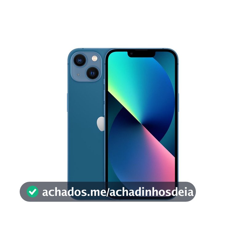Usado: iPhone 13 256GB Azul Bom - Trocafy - Apple
