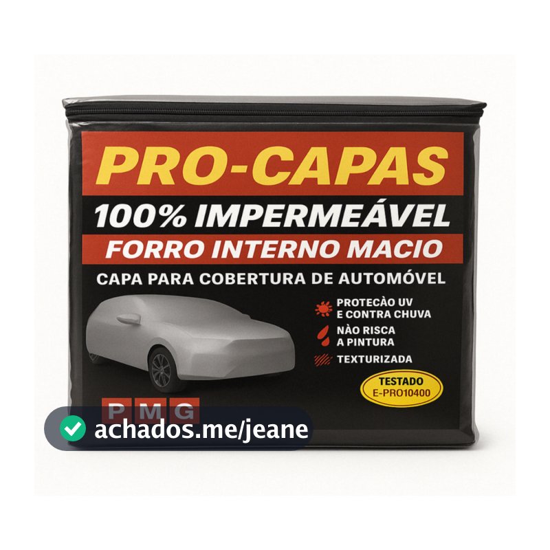Capa Cobrir Carro Proteger Sol E Chuva Lona Grossa Forrada Impermeável