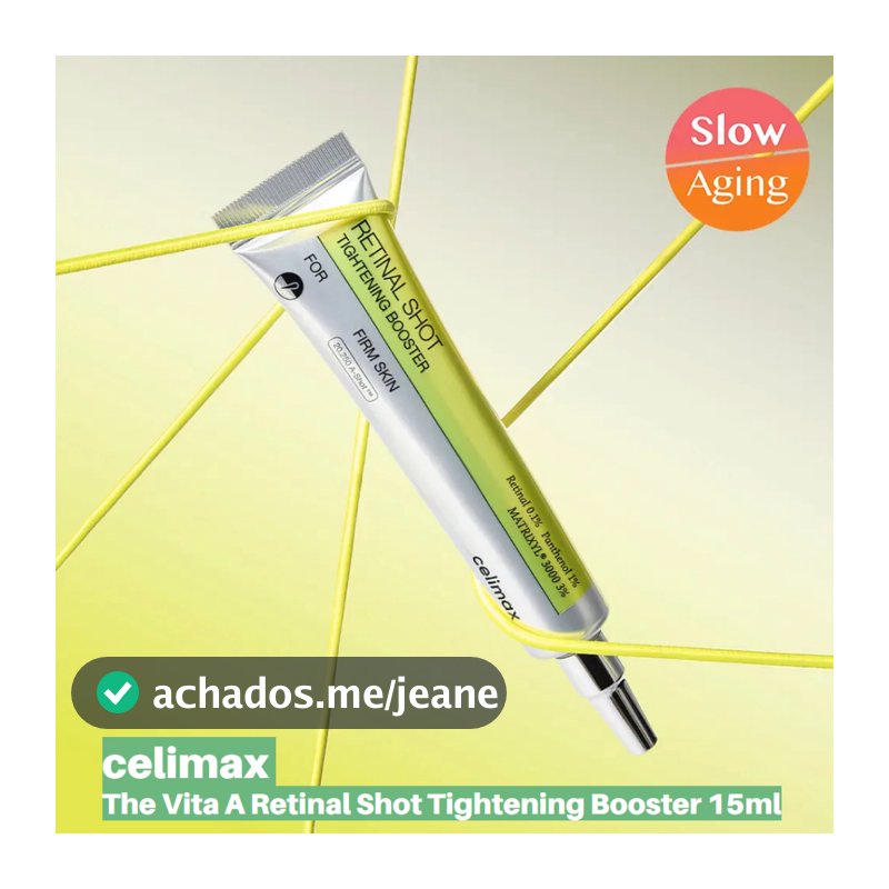 [Celimax] The Vita A Retinal Shot Tighting Booster 15ml (Cuidados Com Elasticidade Total , Produto Coreano)