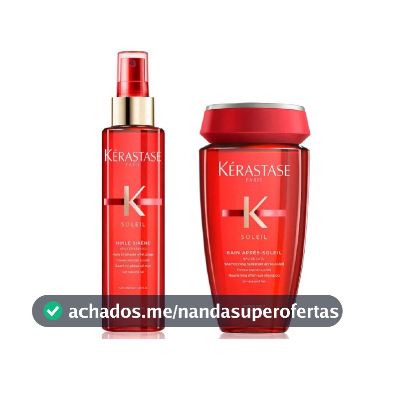 Kit Kérastase Apres Soleil Shampoo + Spray Bifásico