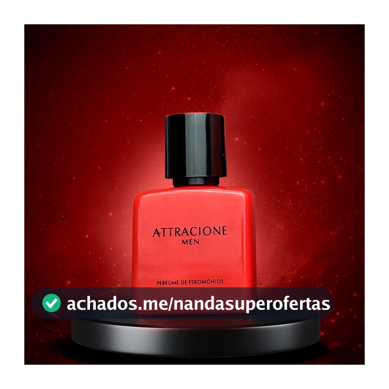 Attracione Men (Perfume Masculino com Feromônios Ativados)