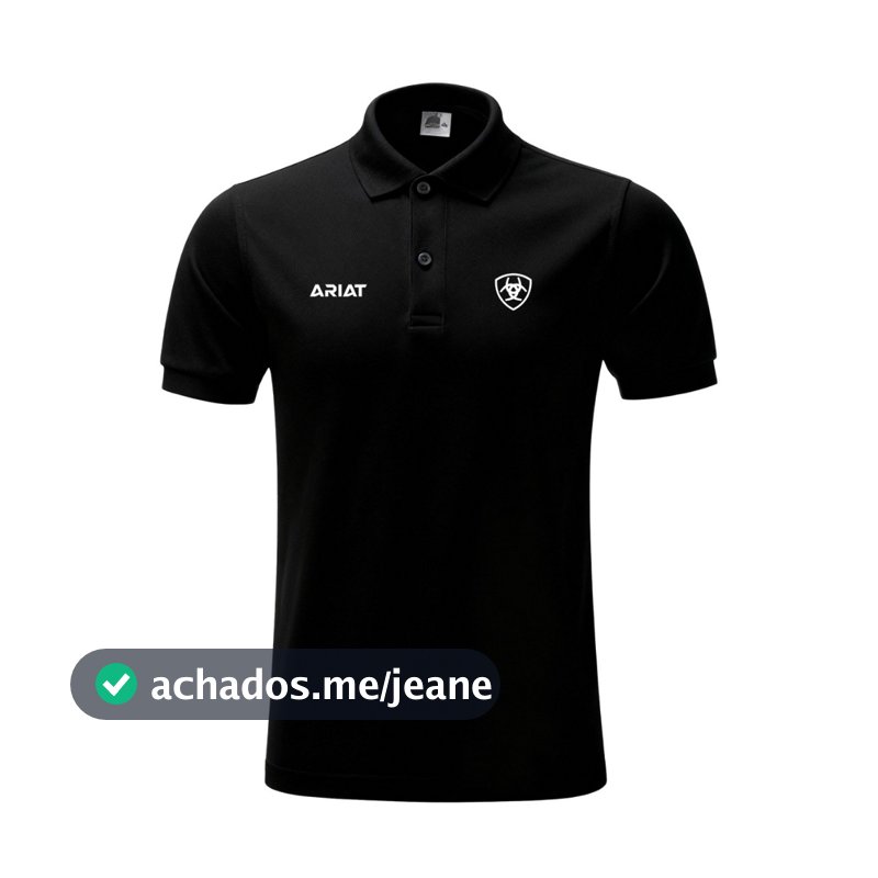 Camisa Polo Camiseta Texas Ariat Camisa Masculina blusa Masculina Camisa Country Premium