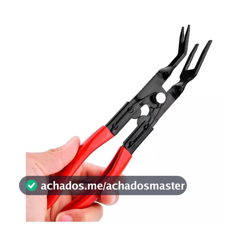 Alicate removedor Travas Fixadoras, grampos, forração, clips, forro de Teto e portas, assoalho Carro