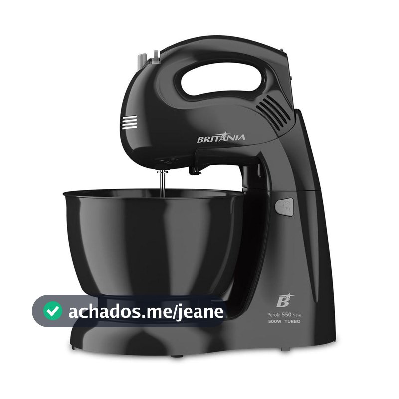 Batedeira Britânia Perola 550 Neve 4,3L 500W 110V