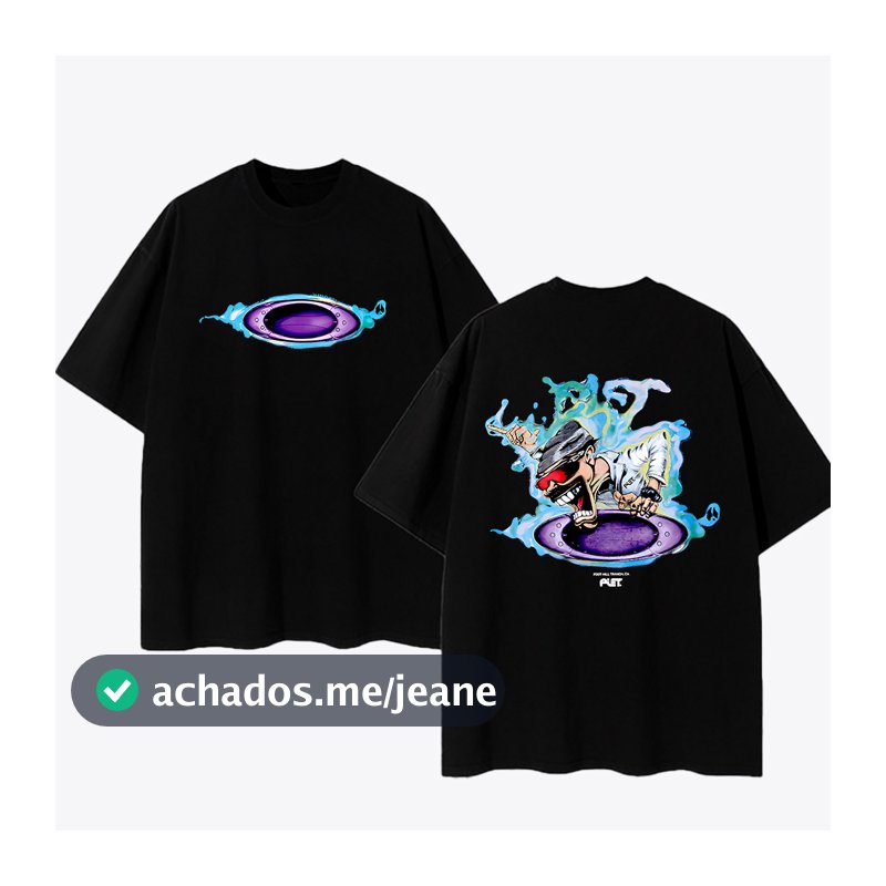 2026 Novo Camiseta Piet Collab O Streetwear Oversized 100% Algodão