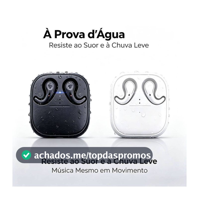 Fones de ouvido intra-auriculares sem fio com Bluetooth, modo de hibernação, compactos e portáteis T-70