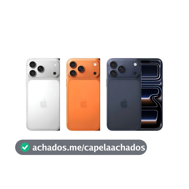Apple iPhone 17 Pro 17 Pro Max 256GB 512GB 1TB 6.9" Novo Desbloqueado