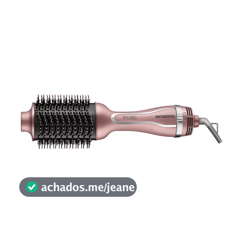Escova Secadora Mondial Golden Rose - ES-02-BI